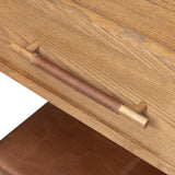 Salado Nightstand-1 Drawer - Natural Ash Veneer | shipping 11/25/2026