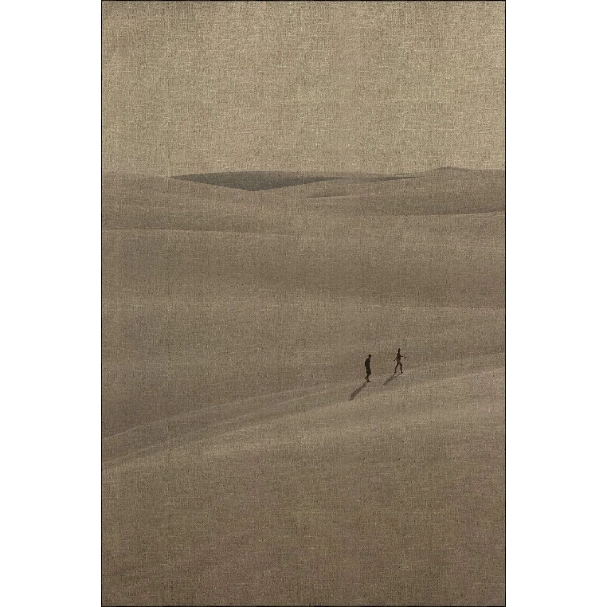 Featuring Sand Dunes 2 Art by Wendover Art at Amethyst Home. Indulge in the ethereal beauty of our Sand Dunes 2 Art. This exquisite piece features a mesmerizing desert scene, delicately painted on lustrous linen. Transform your space with the beauty of nature captured on canvas. A true masterpiece for any art lover's collection.
Medium : LinenSize : 41"w. Amethyst Home provides interior design, new home construction design consulting, vintage area rugs, and lighting in the Laguna Beach metro area.