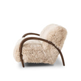 Sandro Settee - Champagne Mongolian Fur | shipping 09/04/2026