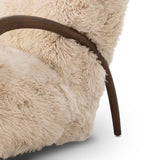 Sandro Settee - Champagne Mongolian Fur | shipping 09/04/2026