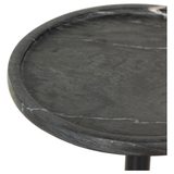 Viola Accent Table - Black Marble | shipping 6/12/2024