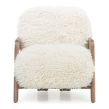 Elodie Walnut Club Chair | shipping 4/15/2024