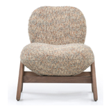 Cosmo Walnut Club Chair | shipping 4/15/2024