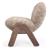 Cosmo Walnut Club Chair | shipping 4/15/2024