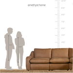 Featuring Crawford Palermo Drift Power Recliner 5-Piece Sectional Sofa by Four Hands at Amethyst Home. A fresh take on the classic recliner sectional. Customize your comfort level with the push of hidden buttons with pieces in our Power Motion collection. Made from caramel top-grain leather. Includes 9'5" power cord. There is a six-motor maximum per power o. Amethyst Home provides interior design, new home construction design consulting, vintage area rugs, and lighting in the Nashville metro area.