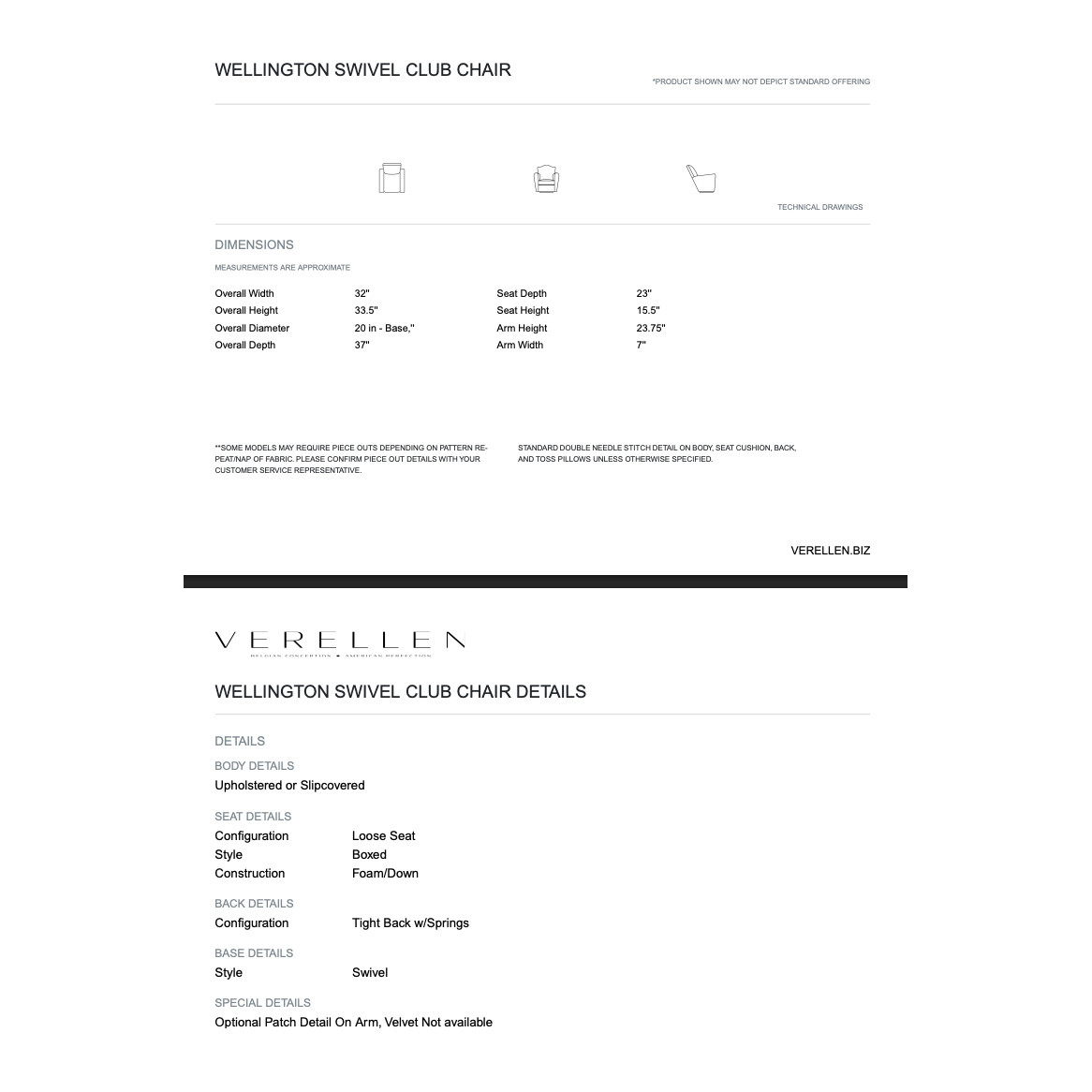 The Wellington Swivel Club Chair delights with its classic, gracefully curved back, rounded armrests, and a plush, supportive loose seat cushion, all sitting upon a delightful swivel base. Amethyst Home provides interior design, new home construction design consulting, vintage area rugs, and lighting in the Omaha metro area.