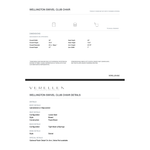 The Wellington Swivel Club Chair delights with its classic, gracefully curved back, rounded armrests, and a plush, supportive loose seat cushion, all sitting upon a delightful swivel base. Amethyst Home provides interior design, new home construction design consulting, vintage area rugs, and lighting in the Omaha metro area.