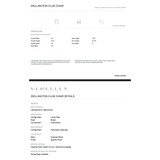 The Wellington Club Chair delights with its classic, gracefully curved back, rounded armrests, and a plush, supportive loose seat cushion, exuding timeless elegance and comfort. Amethyst Home provides interior design, new home construction design consulting, vintage area rugs, and lighting in the Omaha metro area.