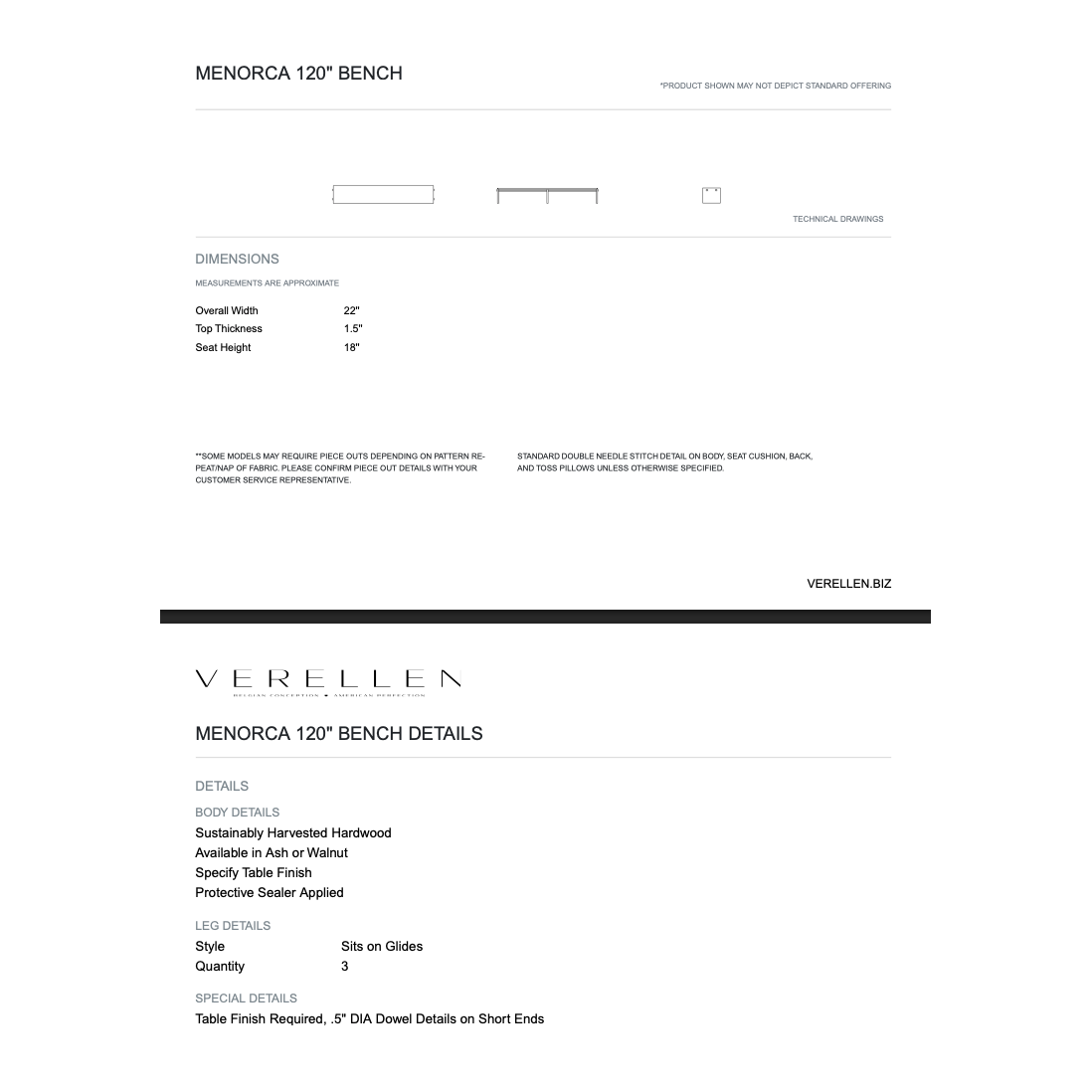 A straight forward design with exposed dowel details makes our Menorca Bench coherent and recognizable. Amethyst Home provides interior design, new home construction design consulting, vintage area rugs, and lighting in the Boston metro area.