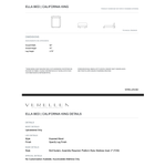 Our Ella Bed stars elegantly in shape with tailored details and a grounded repetitive base. Amethyst Home provides interior design, new home construction design consulting, vintage area rugs, and lighting in the Boston metro area.