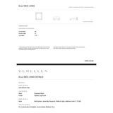 Our Ella Bed stars elegantly in shape with tailored details and a grounded repetitive base. Amethyst Home provides interior design, new home construction design consulting, vintage area rugs, and lighting in the Omaha metro area.