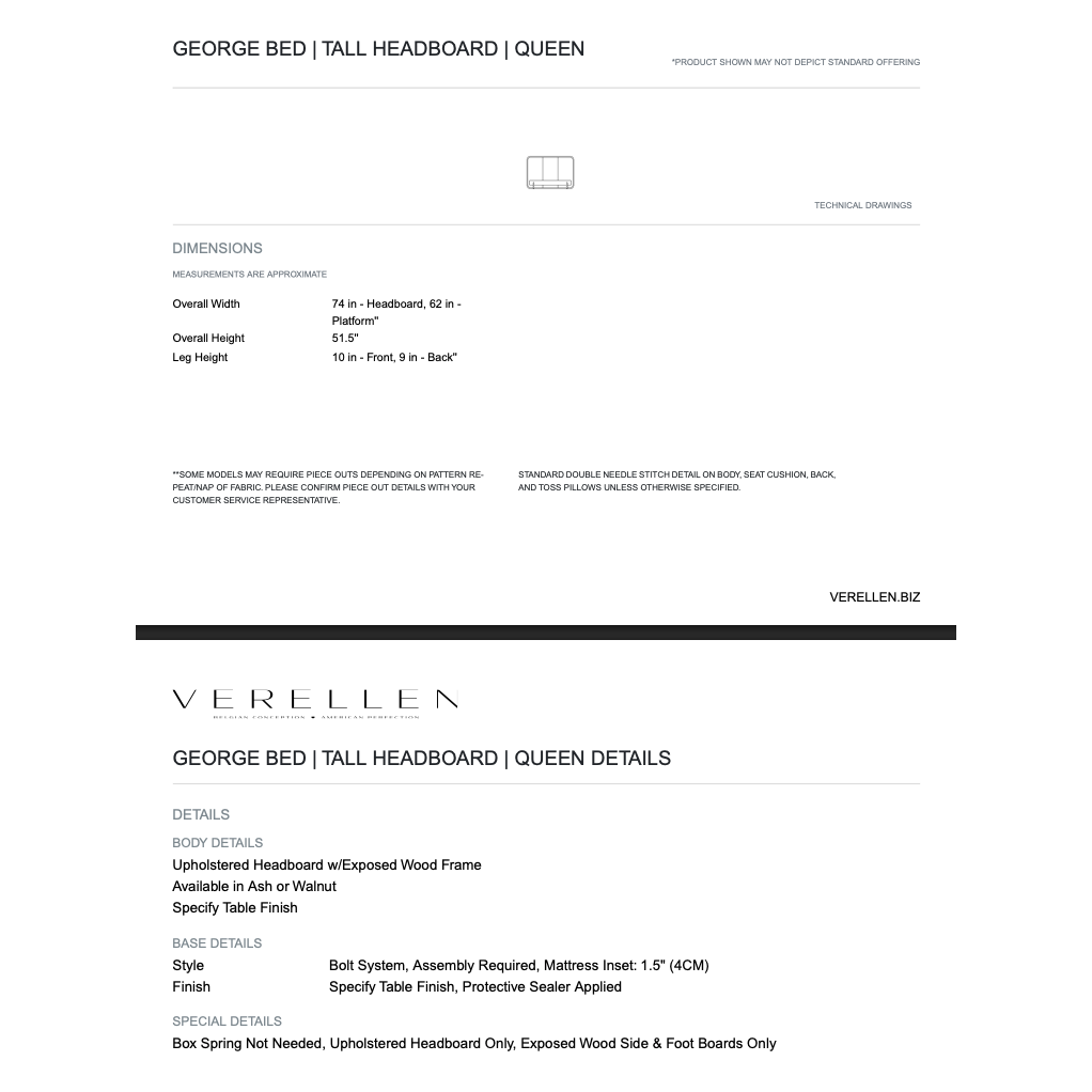 A perfect blend of modern design and cozy comfort, featuring a rounded headboard, sleek wooden accent, and fun rounded legs, making it the ultimate stylish sanctuary for a good night's sleep! Amethyst Home provides interior design, new home construction design consulting, vintage area rugs, and lighting in the Winter Garden metro area.