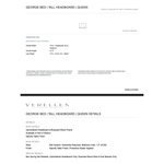 A perfect blend of modern design and cozy comfort, featuring a rounded headboard, sleek wooden accent, and fun rounded legs, making it the ultimate stylish sanctuary for a good night's sleep! Amethyst Home provides interior design, new home construction design consulting, vintage area rugs, and lighting in the Winter Garden metro area.