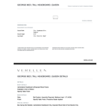 A perfect blend of modern design and cozy comfort, featuring a rounded headboard, sleek wooden accent, and fun rounded legs, making it the ultimate stylish sanctuary for a good night's sleep! Amethyst Home provides interior design, new home construction design consulting, vintage area rugs, and lighting in the Winter Garden metro area.