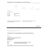 A perfect blend of modern design and cozy comfort, featuring a rounded headboard, sleek wooden accent, and fun rounded legs, making it the ultimate stylish sanctuary for a good night's sleep! Amethyst Home provides interior design, new home construction design consulting, vintage area rugs, and lighting in the Austin metro area.