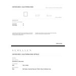The Hayden Bed is a chic and minimalist dream, featuring a sleek upholstered headboard that promises to elevate your bedroom décor while providing the ultimate cozy spot for a restful night's sleep! Amethyst Home provides interior design, new home construction design consulting, vintage area rugs, and lighting in the Laguna Beach metro area.