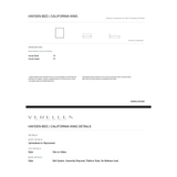 The Hayden Bed is a chic and minimalist dream, featuring a sleek upholstered headboard that promises to elevate your bedroom décor while providing the ultimate cozy spot for a restful night's sleep! Amethyst Home provides interior design, new home construction design consulting, vintage area rugs, and lighting in the Laguna Beach metro area.