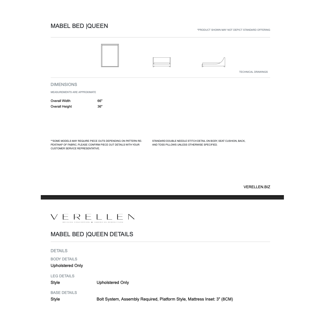 A modern marvel with an elegantly sloped headboard and upholstered legs.  Its minimalist design is perfect for adding a touch of contemporary flair! Amethyst Home provides interior design, new home construction design consulting, vintage area rugs, and lighting in the Park City metro area.