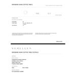 The Brisbane Coffee Table is part of an architectural series where vertical and horizontal planes, voids and solids have a rhythmic and playful conversation. Amethyst Home provides interior design, new home construction design consulting, vintage area rugs, and lighting in the Omaha metro area.