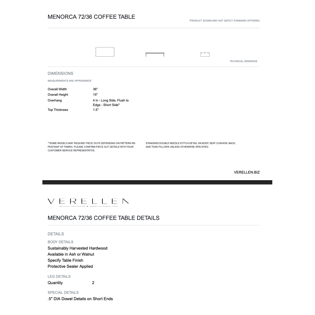 A straight forward design with exposed dowel details makes our Menorca Coffee Table coherent and recognizable. Amethyst Home provides interior design, new home construction design consulting, vintage area rugs, and lighting in the Newport Beach metro area.