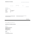 A straight forward design with exposed dowel details makes our Menorca Console coherent and recognizable. Amethyst Home provides interior design, new home construction design consulting, vintage area rugs, and lighting in the Winter Garden metro area.