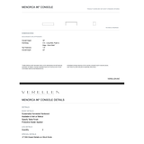 A straight forward design with exposed dowel details makes our Menorca Console coherent and recognizable. Amethyst Home provides interior design, new home construction design consulting, vintage area rugs, and lighting in the Winter Garden metro area.