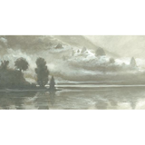 Whispers of the Misty Lake Art