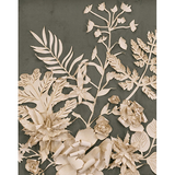 Golden Blossom VI Art