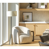 Wren Reactive White Glaze Floor Lamp | shipping 01/20/2026