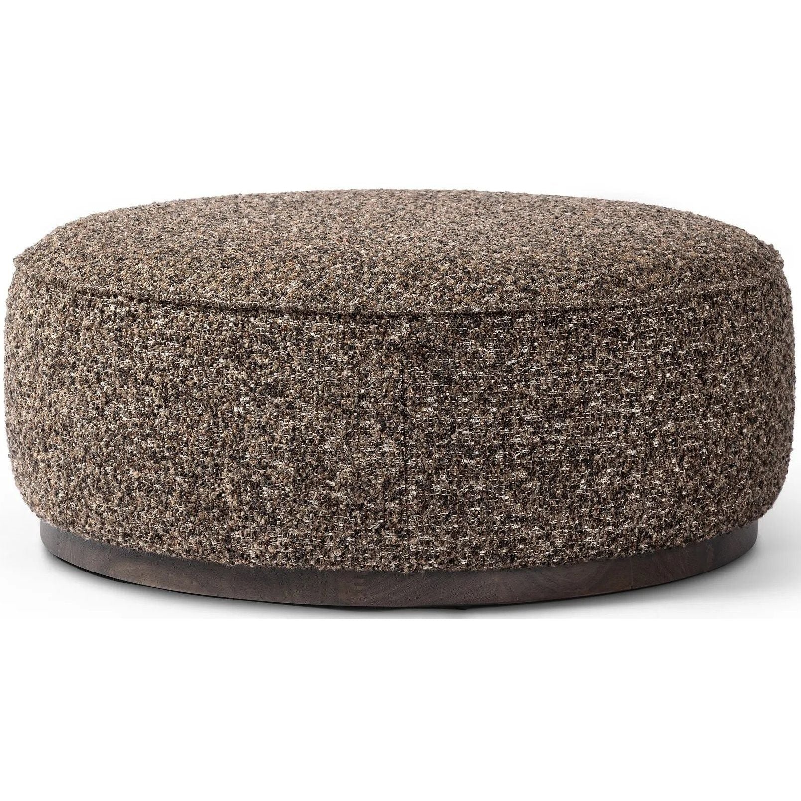 Sinclair Ivan Granite Large Round Ottoman  Four Hands