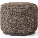 Featuring Sinclair Ivan Granite Round Ottoman by Four Hands at Amethyst Home. This round ottoman of textural upholstery can be placed just about anywhere, bringing with it a hip retro vibe.Overall Dimensions: 22.00"w x 22.00"d x 18.50"hWeight : 13.23 lbsMaterials : 60% Acrylic, 33% Cotton, 7% Polyester, Solid Parawood, 100% Polyester. Amethyst Home provides interior design, new construction, custom furniture, and area rugs in the Salt Lake City metro area