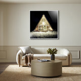 Skaal House In Stowe by Slim Aarons - White Maple