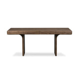 Soloma Desk - Grey Oak Veneer | shipping 09/15/2026