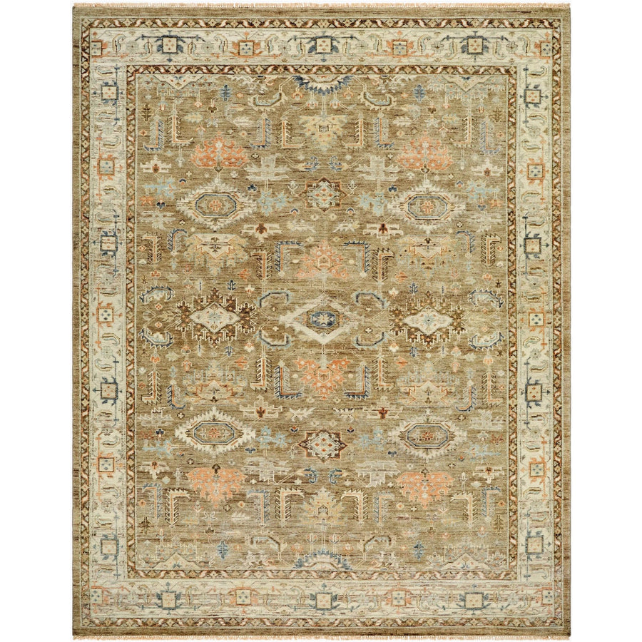 Bijar Hand-Knotted Rug