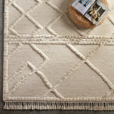 Discover the exotic allure of our Cadiz Collection hand-knotted rug, a beautiful addition to any space seeking an elevated Moroccan Global style. Its plush pile offers underfoot comfort that is enhanced when used with a rug pad. Amethyst Home provides interior design, new home construction design consulting, vintage area rugs, and lighting in the Dallas metro area.