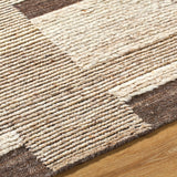 Elevate your living space with the Folklore handmade rug. Fashioned in an Art Deco Modern style, this Indian manufactured woolen wonder brings a unique flair to any room it graces. The hand-knotted construction promises high pile comfort underfoot, making every step a plush experience. Amethyst Home provides interior design, new home construction design consulting, vintage area rugs, and lighting in the Houston metro area.