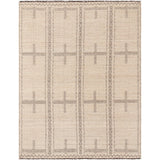 Step into a world of comfort and Bohemian charm with the Irfan handmade rug. Constructed in India, this handwoven rug is an exquisite blend of cotton and wool, offering exceptional durability along with a delightful underfoot feel. Its distinctive global style makes it a perfect centerpiece for any space that needs a dash of artistic flair. Amethyst Home provides interior design, new home construction design consulting, vintage area rugs, and lighting in the Calabasas metro area.