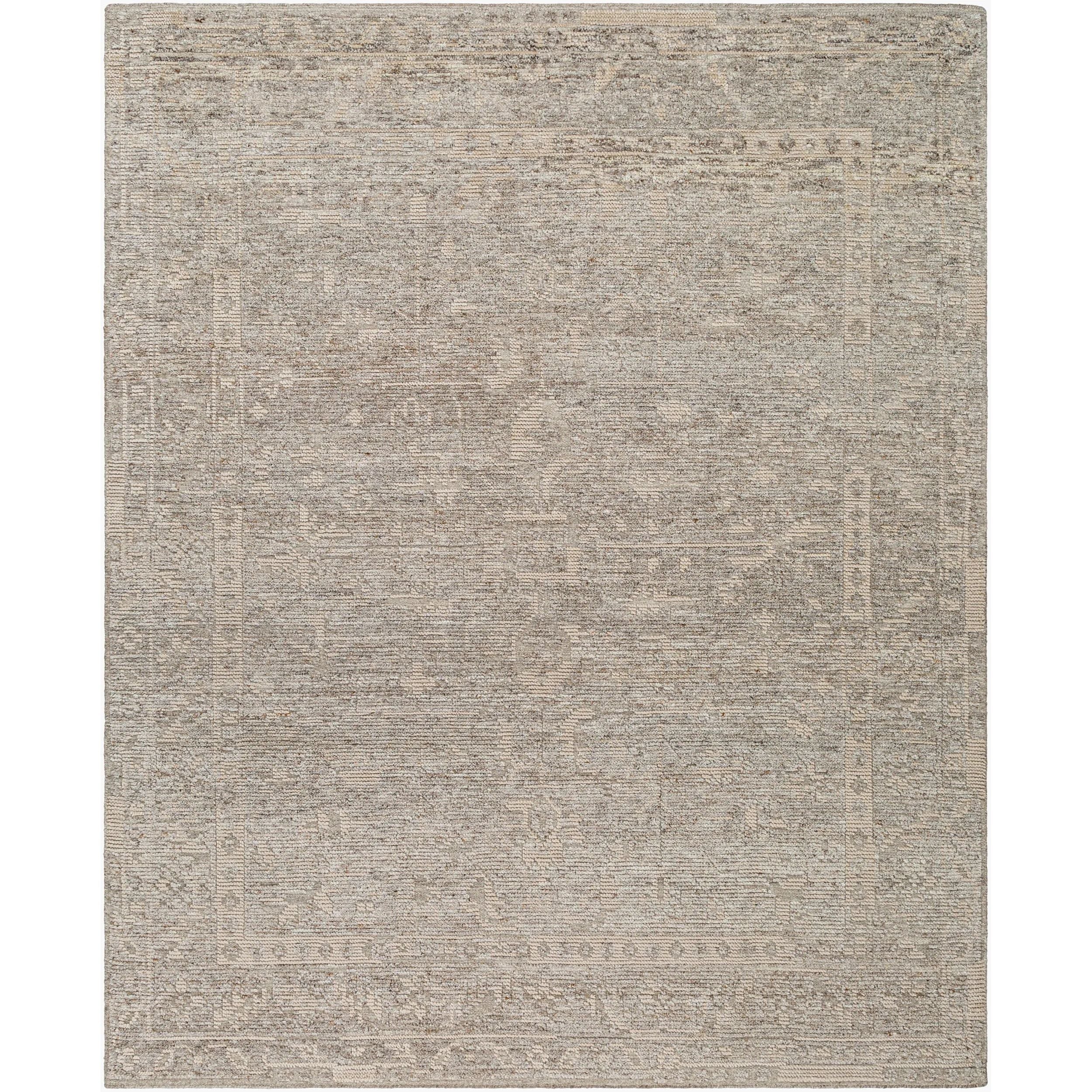 Experience the stunning beauty of the Kimberly collection with our hand-knotted wool rug. This updated traditional style rug, made in India, boasts an impressive medium pile that feels incredible underfoot. With its rich texture and timeless design, it's sure to become a focal point in your space. Amethyst Home provides interior design, new home construction design consulting, vintage area rugs, and lighting in the Calabasas metro area.