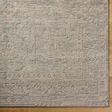 Experience the stunning beauty of the Kimberly collection with our hand-knotted wool rug. This updated traditional style rug, made in India, boasts an impressive medium pile that feels incredible underfoot. With its rich texture and timeless design, it's sure to become a focal point in your space. Amethyst Home provides interior design, new home construction design consulting, vintage area rugs, and lighting in the Portland metro area.