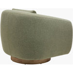 Featuring Loma Swivel Chair by Surya at Amethyst Home. Indulge in the ultimate comfort and style with the Loma Swivel Chair. Designed with luxury in mind, this chair features a sleek and sophisticated design, perfect for any living space. The swivel feature provides versatility and convenience, while the high-quality materials ensure long-lasting comfort.. Amethyst Home provides interior design, new home construction design consulting, vintage area rugs, and lighting in the Kansas City metro area.