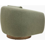 Featuring Loma Swivel Chair by Surya at Amethyst Home. Indulge in the ultimate comfort and style with the Loma Swivel Chair. Designed with luxury in mind, this chair features a sleek and sophisticated design, perfect for any living space. The swivel feature provides versatility and convenience, while the high-quality materials ensure long-lasting comfort.. Amethyst Home provides interior design, new home construction design consulting, vintage area rugs, and lighting in the Kansas City metro area.