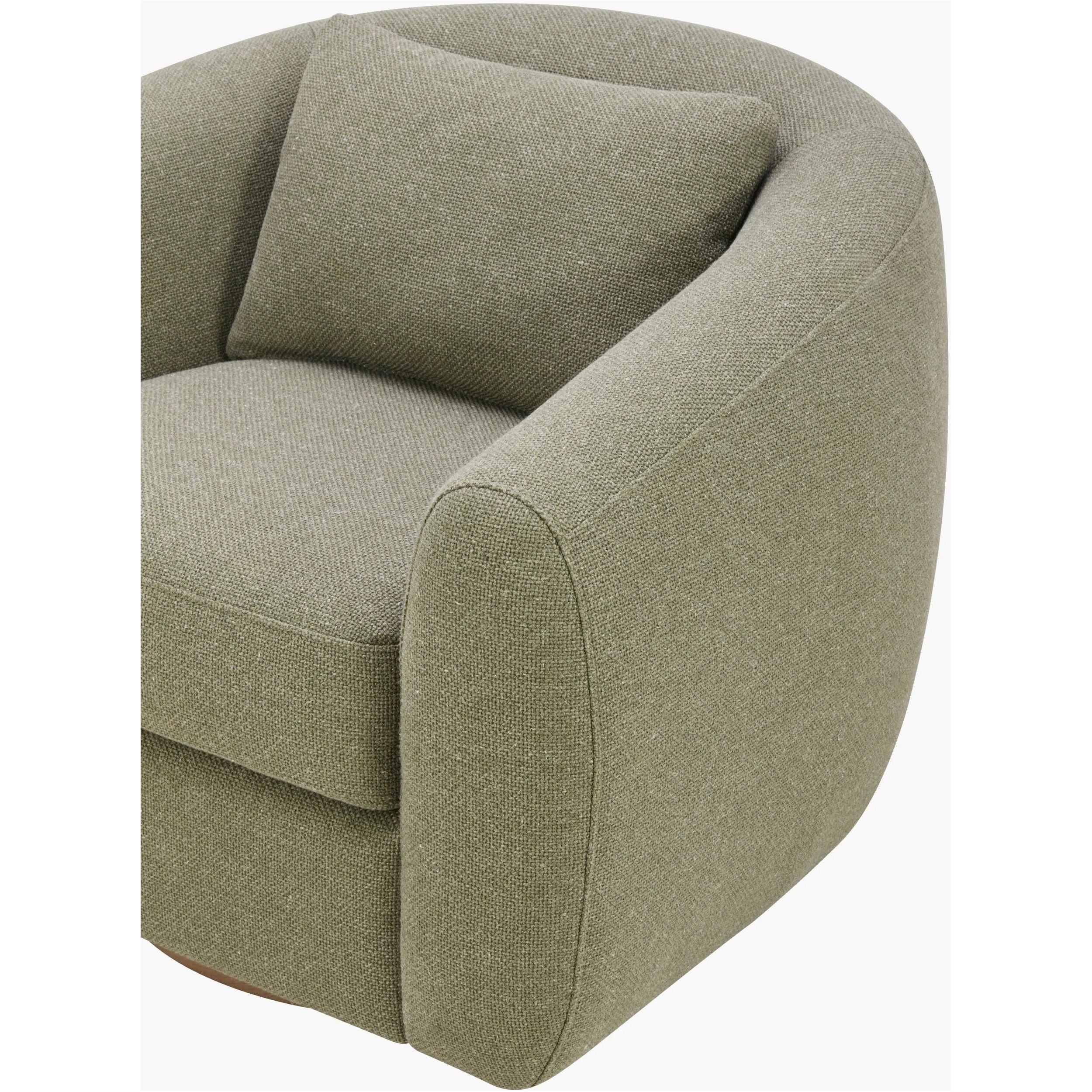 Featuring Loma Swivel Chair by Surya at Amethyst Home. Indulge in the ultimate comfort and style with the Loma Swivel Chair. Designed with luxury in mind, this chair features a sleek and sophisticated design, perfect for any living space. The swivel feature provides versatility and convenience, while the high-quality materials ensure long-lasting comfort.
Ov. Amethyst Home provides interior design, new home construction design consulting, vintage area rugs, and lighting in the Monterey metro area.