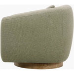 Featuring Loma Swivel Chair by Surya at Amethyst Home. Indulge in the ultimate comfort and style with the Loma Swivel Chair. Designed with luxury in mind, this chair features a sleek and sophisticated design, perfect for any living space. The swivel feature provides versatility and convenience, while the high-quality materials ensure long-lasting comfo. Amethyst Home provides interior design, new home construction design consulting, vintage area rugs, and lighting in the Salt Lake City metro area.