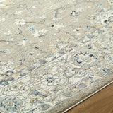 Step into a world of timeless elegance with the Reflection Collection's exquisite area rug, a true masterpiece that seamlessly blends traditional charm with modern practicality. Amethyst Home provides interior design, new home construction design consulting, vintage area rugs, and lighting in the Los Angeles metro area.