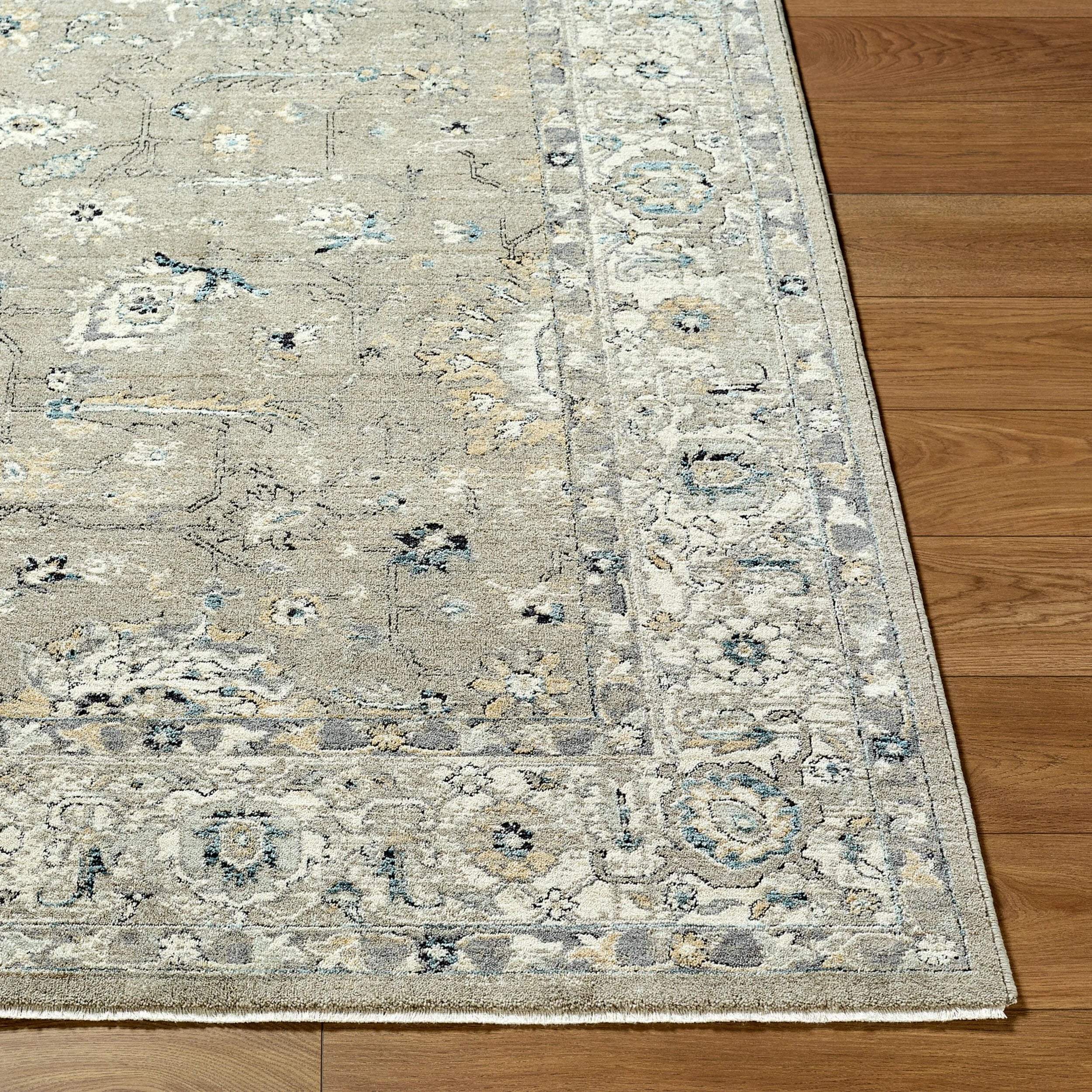 Step into a world of timeless elegance with the Reflection Collection's exquisite area rug, a true masterpiece that seamlessly blends traditional charm with modern practicality. Amethyst Home provides interior design, new home construction design consulting, vintage area rugs, and lighting in the Newport Beach metro area.