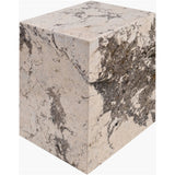 Featuring Taryn End Table by Surya at Amethyst Home. Introducing Taryn End Table, a luxurious addition to any space. Crafted with exquisite detail, this end table exudes elegance and sophistication. Its versatile design allows for a variety of uses, adding both functionality and beauty to your home. 
Overall Dimensions:21"H x 18"W x 18"D 159 lbs. Amethyst Home provides interior design, new home construction design consulting, vintage area rugs, and lighting in the Boston metro area.