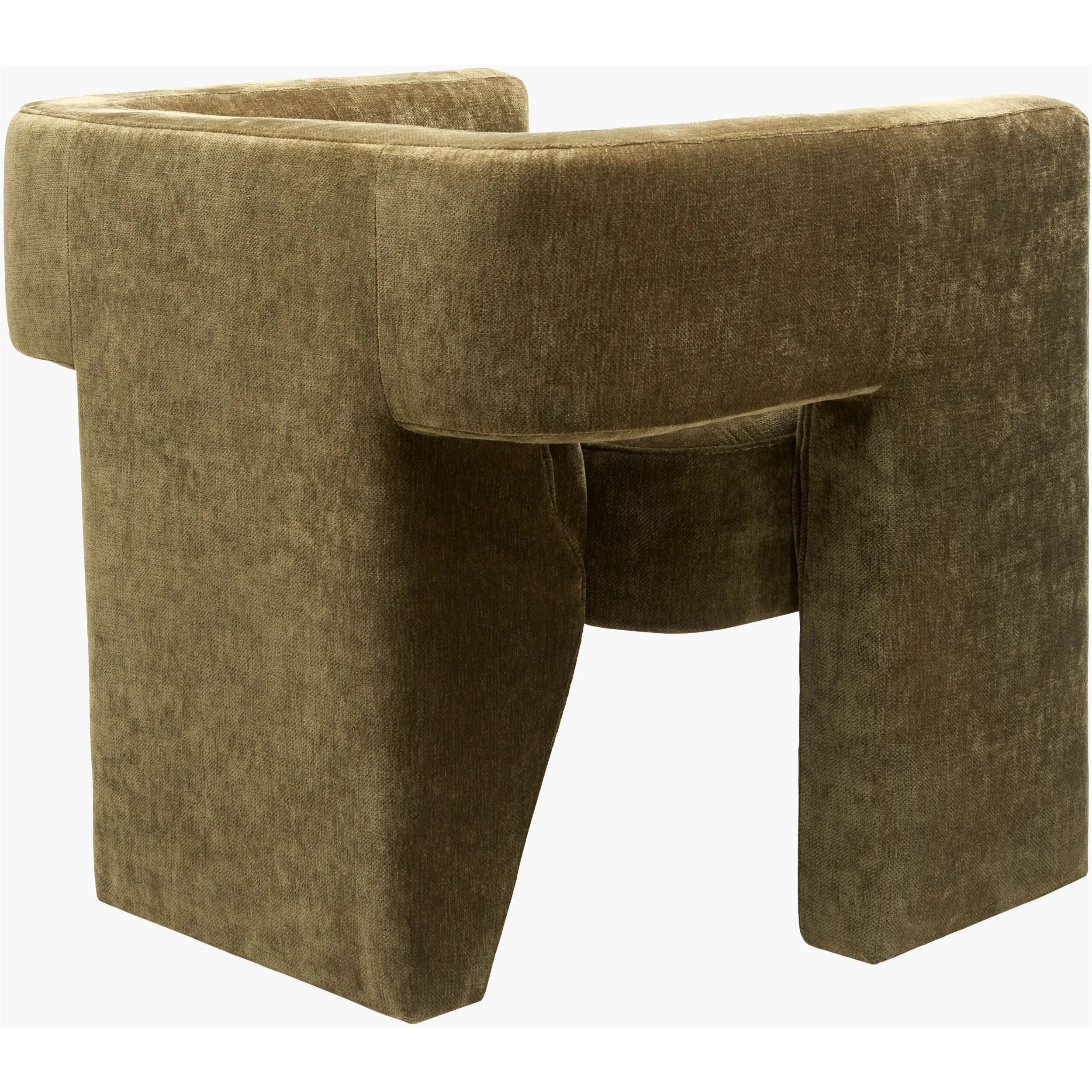 Featuring Veera Accent Chair by Surya at Amethyst Home. Introducing the Veera Accent Chair, a luxurious addition to any home. Crafted with exquisite design and unparalleled comfort, this chair elevates your space with style and sophistication. Its sleek silhouette and plush cushioning provide a perfect balance of form and function. 
Overall Dimensions:30"H x 3. Amethyst Home provides interior design, new home construction design consulting, vintage area rugs, and lighting in the Austin metro area.