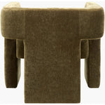 Featuring Veera Accent Chair by Surya at Amethyst Home. Introducing the Veera Accent Chair, a luxurious addition to any home. Crafted with exquisite design and unparalleled comfort, this chair elevates your space with style and sophistication. Its sleek silhouette and plush cushioning provide a perfect balance of form and function. 
Overall Dimensions:30"H x . Amethyst Home provides interior design, new home construction design consulting, vintage area rugs, and lighting in the Seattle metro area.