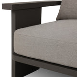 Tahana Outdoor Metal Chair - Casa Grey | shipping 08/21/2026