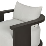 Tahana Outdoor Metal Swivel Chair - Alessi Linen